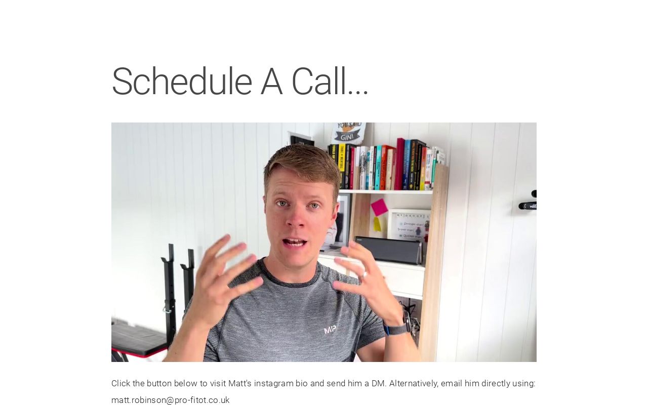 the call is scheduled for tomorrow